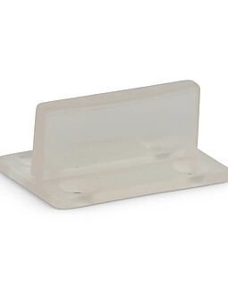 Golvstyrning 45x28mm, plast Golvstyrning 45x28mm, plast